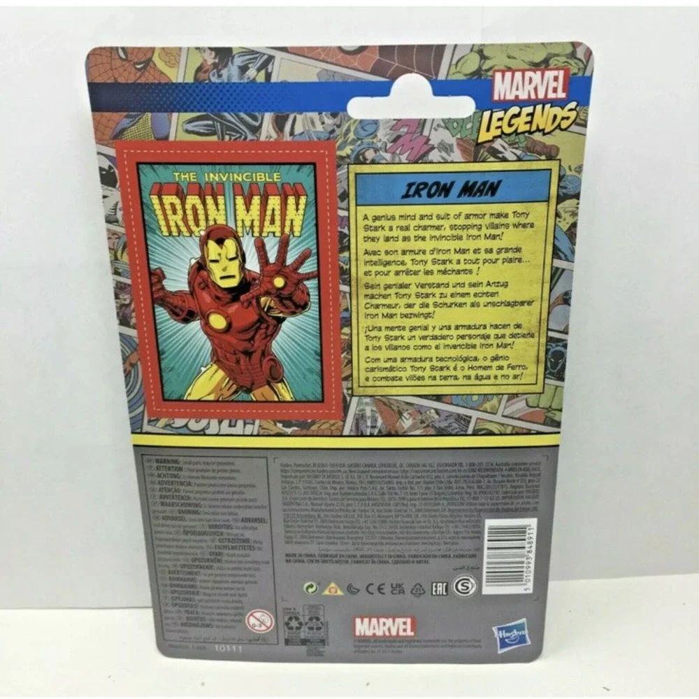 Marvel THE INVINCIBLE IRON MAN MARVEL LEGENDS‎ 2021 BY HASBRO / KENNER 3.75